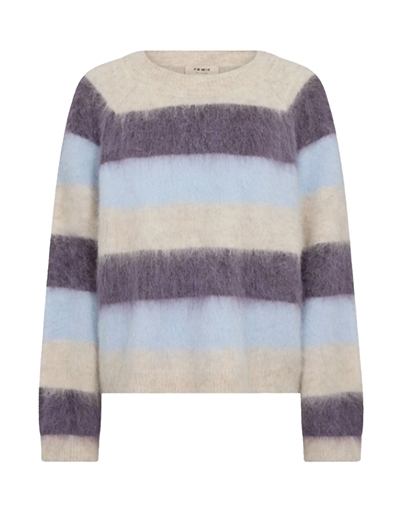 Mos Mosh - MMSuvi Stripe Strik - Sweet Grape